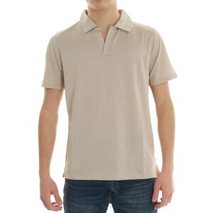 POLO IN JERSEY BEIGE
